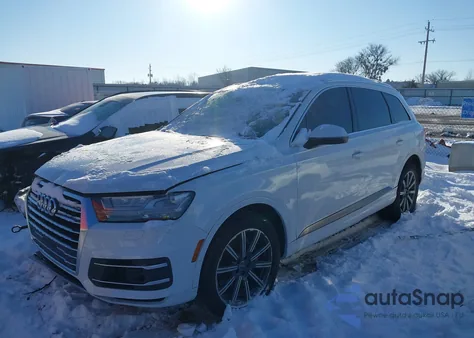 2018 Audi Q7 3.0T Premium from USA, damaged, VIN WA1VAAF75JD013344